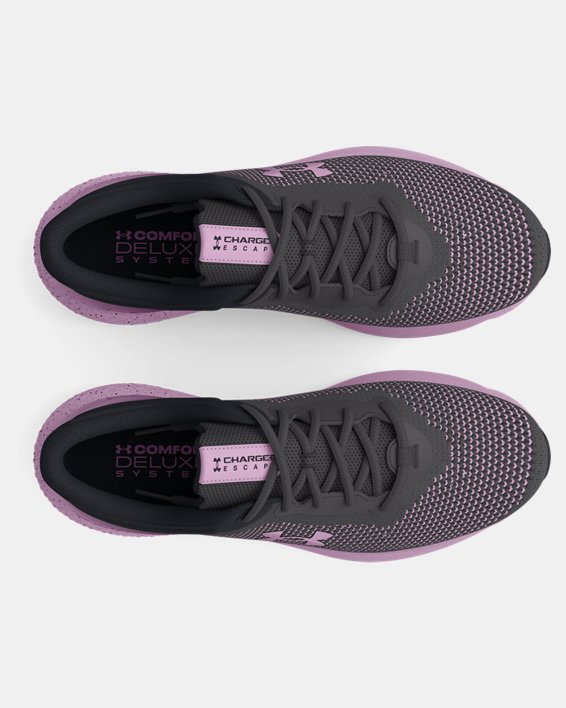 Women's UA Charged Escape 4 Knit Running Shoes in Gray image number 2